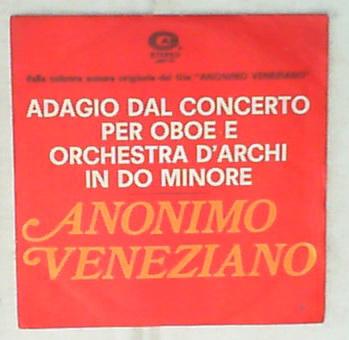 45 giri - 7' - Gaslini, Cipriani - Adagio Dal Concerto / Anonimo Veneziano