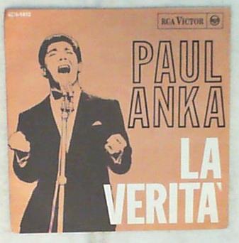 45 giri - 7' - Paul Anka - La Verità