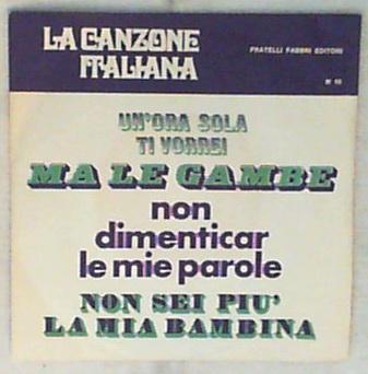 45 giri - 7' - Lodi Natali Lescano - La Canzone Italiana - N° 10