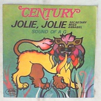 45 giri - 7' - Century - Jolie Jolie Secretary Miss Annabel