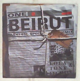45 giri - 7' - Lola  & Tony Feghaly - One Beirut