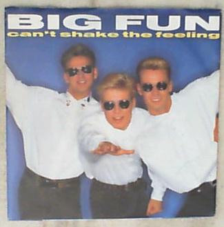 45 giri - 7'' - Big Fun - Can't Shake The Feeling