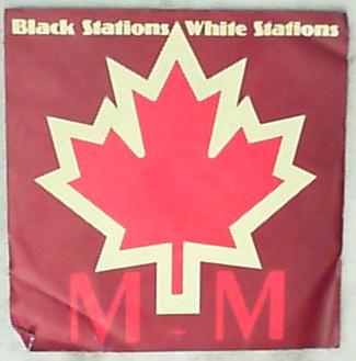 45 giri - 7'' - M + M - Black Stations / White Stations