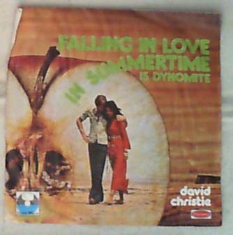 45 giri - 7'' -  David Christie - Falling In Love In Summertime (Is Dynomite)