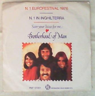 45 giri - 7'' -  Brotherhood Of Man - Save Your Kisses For Me