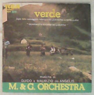 45 giri - 7'' -  M. & G. Orchestra - Verde / È Difficile