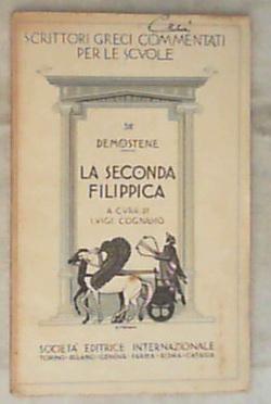 La seconda filippica : / M. T. Cicerone G. Mazzoni 1941