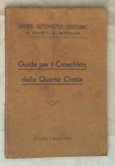 Guida per il catechista quarta classe
