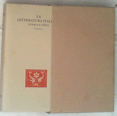 Rime ; Trionfi ; e Poesie latine / Francesco Petrarca Volume 6 La Letteratura Italiana