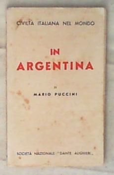 In Argentina / di Mario Puccini 1938
