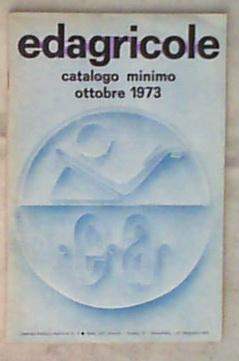 Edagricole catalogo agricolo minimo Ottobre 1973