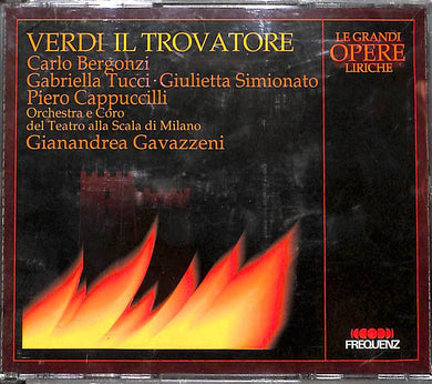 2 x CD - Verdi: Il Trovatore / Gavazzeni, Bergonzi, Tucci,, Simionato,