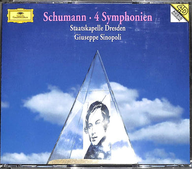 2 x Cd - Schumann - 4 sinfonie-stato cappella Dresda/Giuseppe Sinopoli