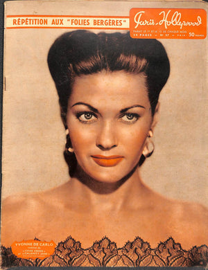 Riviste - Paris Hollywood N° 57 - 1949 - Yvonne De Carlo - Sabona King