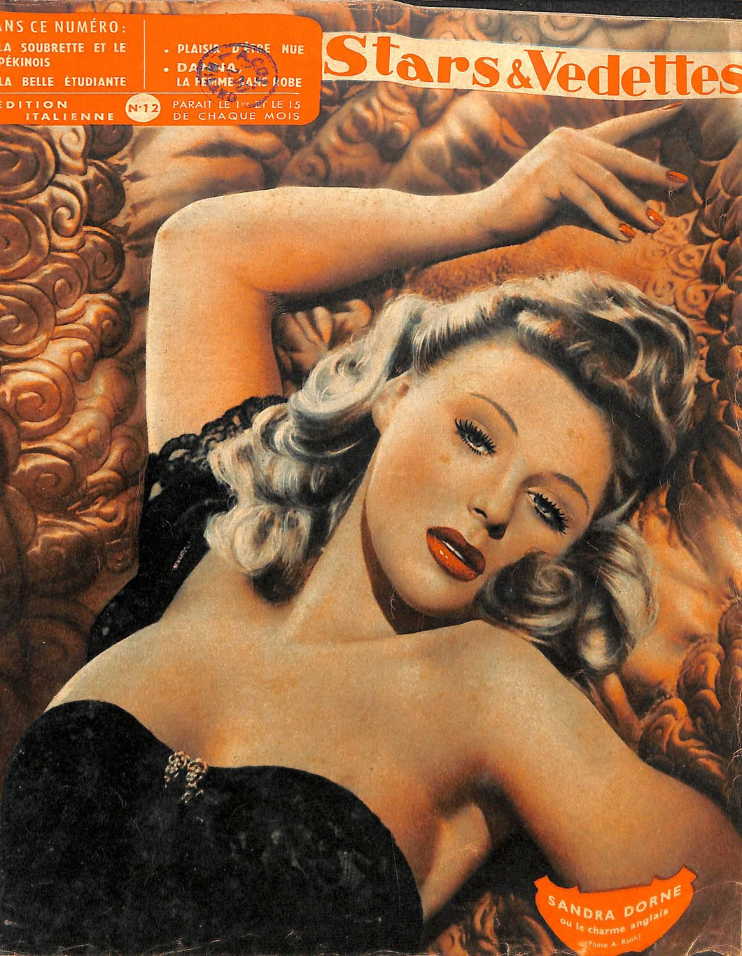 Riviste - Stars & Vedettes N. 12 Sandra Dorne, Betty Grable