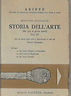 Ripetitore didattico di storia dell'arte - Barbieri, Franco