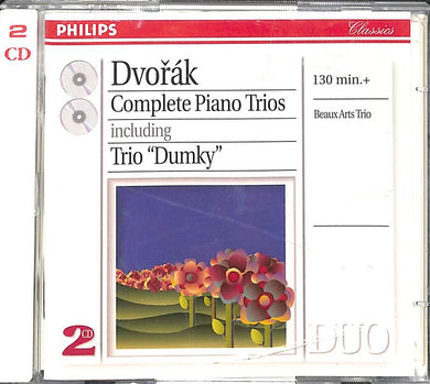 2 x Cd - Dvorak: Complete Piano Trios (CD, Dec-1996, Philips)