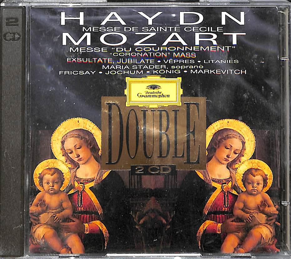 2 x Cd - Messe De Sainte Cécile;Messe Du Couronnement.../ Joseph Haydn & Wolfgang Amadeus Mozart