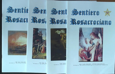 Rivista Sentiero Rosacrociano Annata completa 2009 quattro volumi
