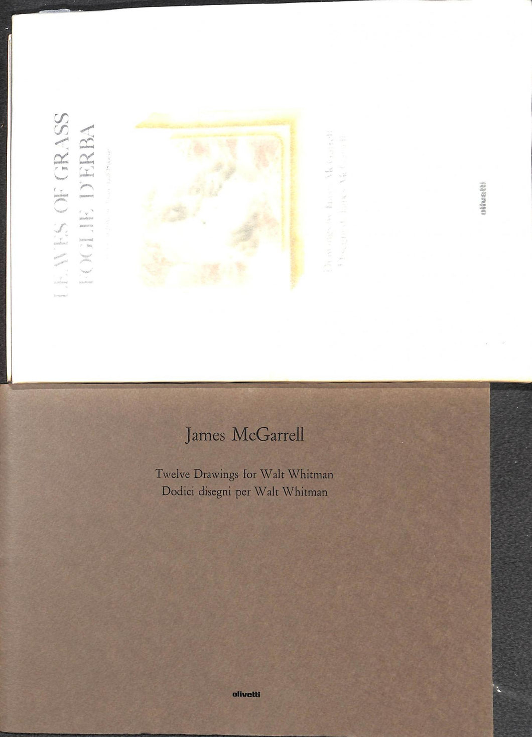 Leaves of grass / Walt Whitman ; drawings by James McGarrell