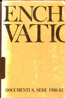 Enchiridion Vaticanum vol.7
Documenti ufficiali della Santa Sede (1980-1981)