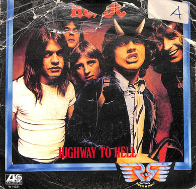 45 giri - 7'' - AC/DC - Highway To Hell Cover Fear / Record  Mint W 11321