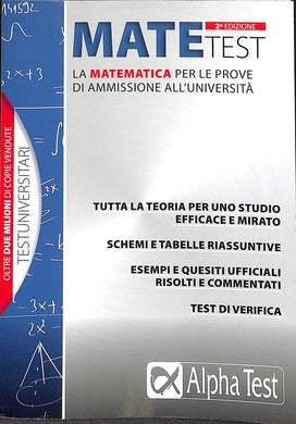 Matetest
/ Stefano Bertocchi, Silvia Tagliaferri