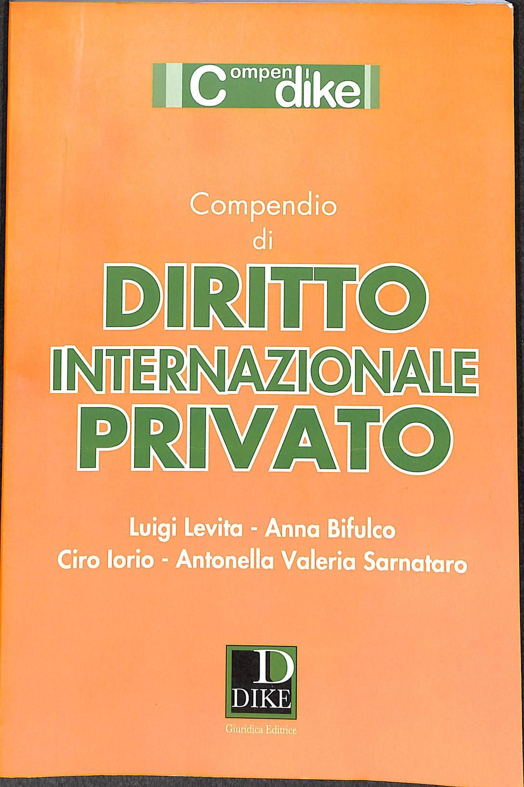 Compendio di diritto internazionale privato
