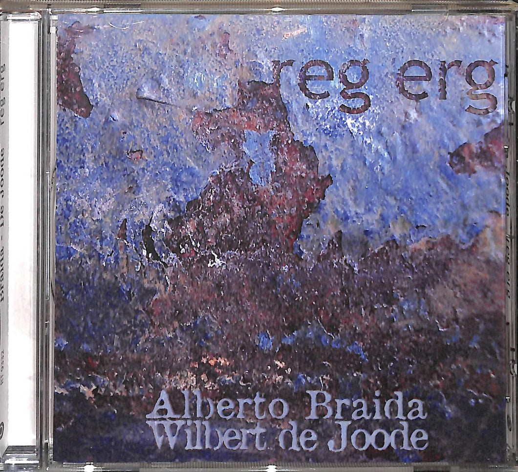 Cd - Reg Erg / A.BRAIDA/W.DE JOODE