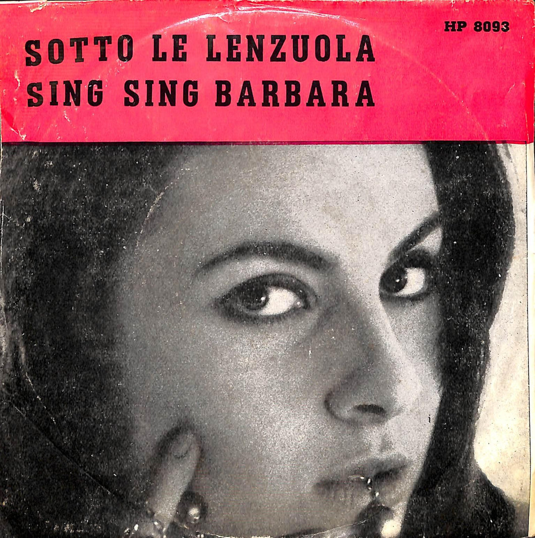 45 giri 7 '' - I Combos - Sotto Le Lenzuola/Sing Sing Barbara
