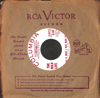 45 giri 7 '' - The Wildlife - This Is What I Was Made For  Promo