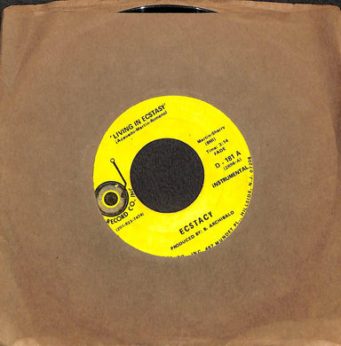 45 giri 7 '' - Ecstacy - Living In Ecstacy / Ecstacy's Theme