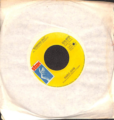 45 giri 7 '' - Mable John - Running Out Stax - STA-0016