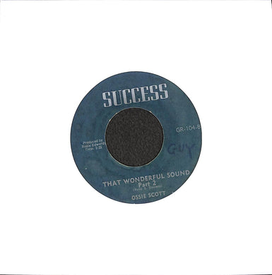 45 giri 7 '' - Ossie Scott - That Wonderful Sound