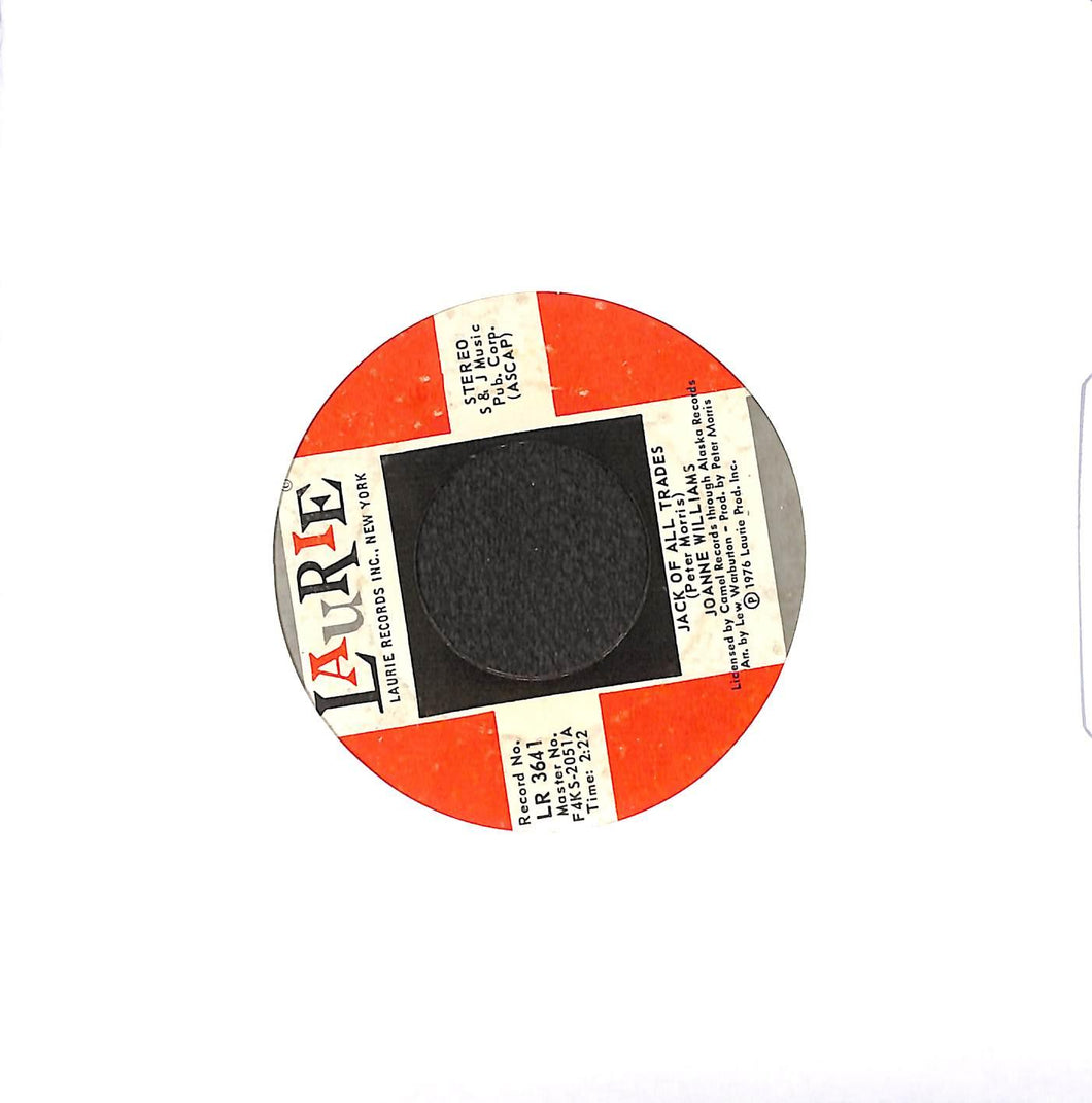 45 giri 7 '' - Joanne Williams - Jack Of All Trades (Funk)