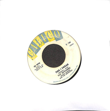 45 giri 7 '' - The Skyliners - This I Swear / Tomorrow  (Rock & Roll)