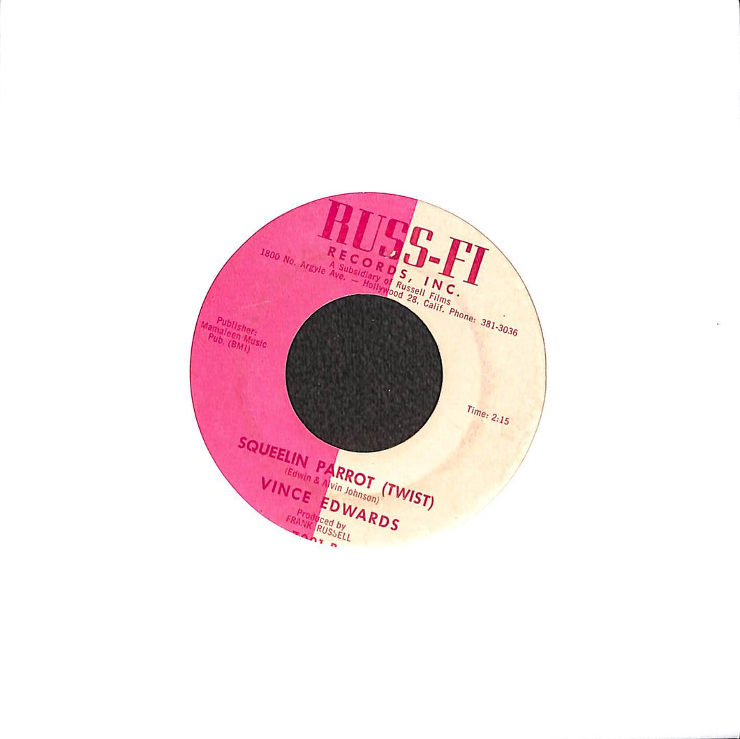 45 giri 7 '' - Vince Edwards - Why Did You Leave Me?