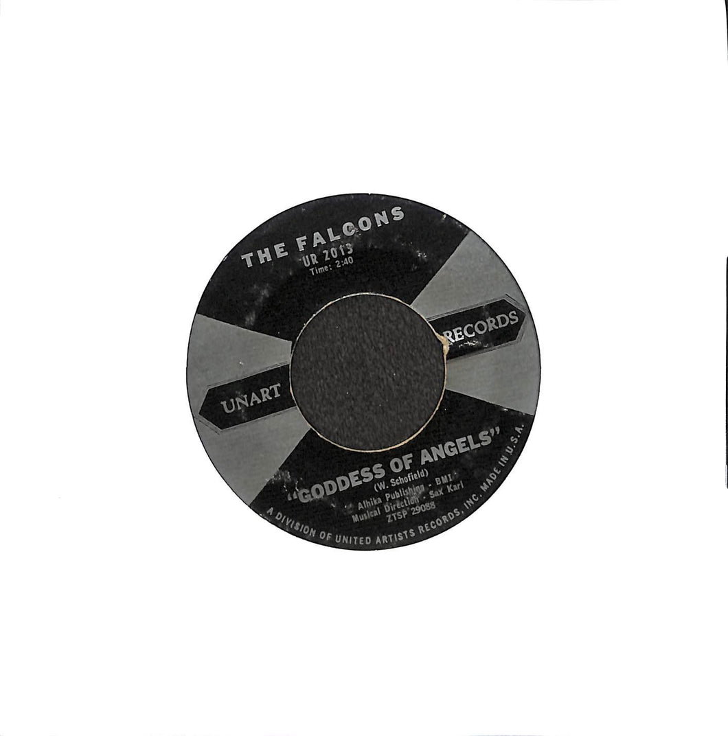 45 giri 7 '' - The Falcons - You're So Fine / Goddess Of Angels - Unart - USA - UR 2013