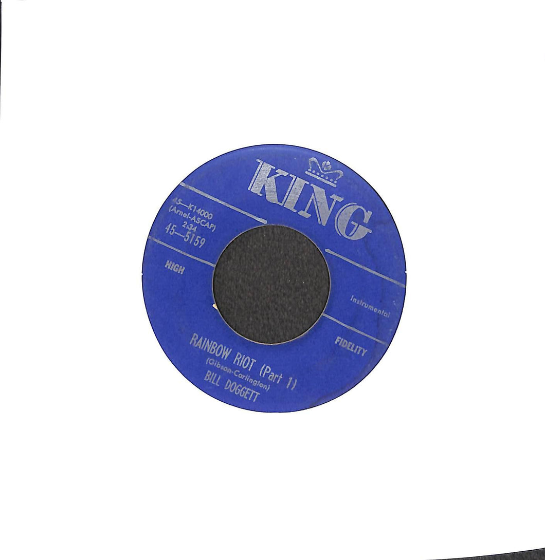 45 giri 7 '' -Bill Doggett - Honky Tonk (Part 1) / Honky Tonk (Part 2) - King - USA - 45-4950