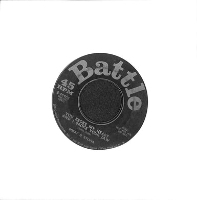 45 giri 7 '' - Bobby And Sylvia - You Broke My Heart / I Wanna Know - Battle - USA - B-45902