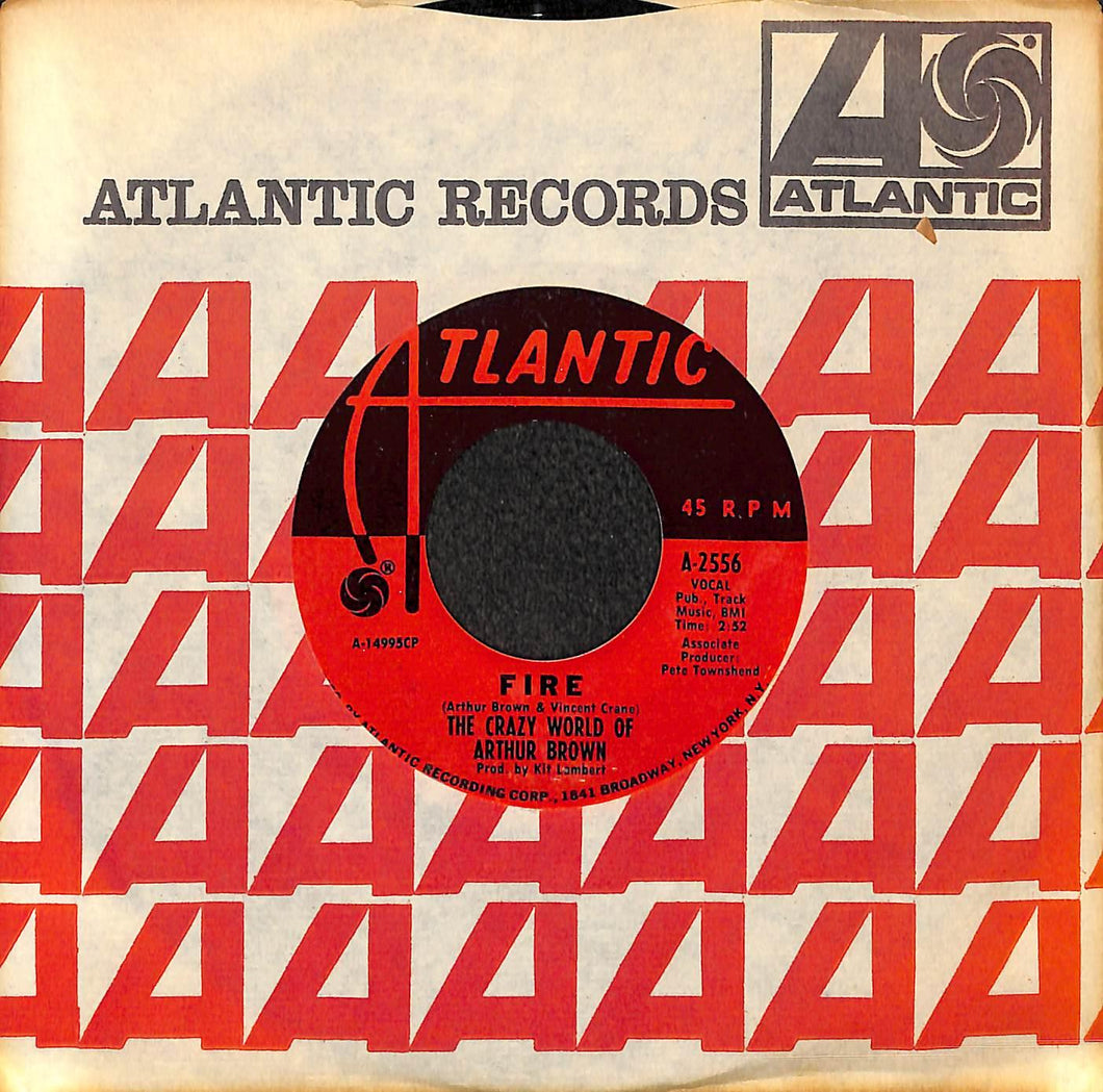 45 giri 7 '' - The Crazy World Of Arthur Brown - Fire / Rest Cure