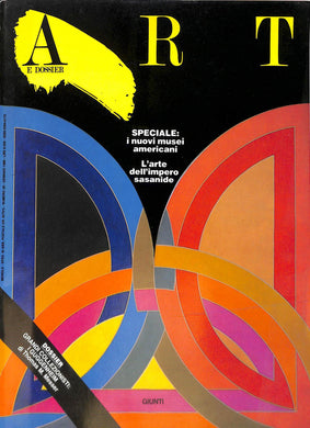 Art e dossier n. 20, Gennaio 1988