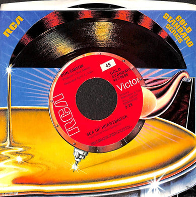 45 giri 7 '' -  Don Gibson - Sea Of Heartbreak / Lonesome Number One
