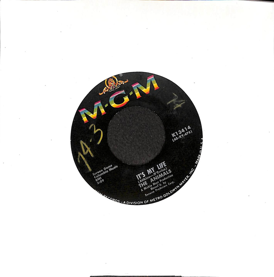 45 giri 7 '' -  The Animals - It's My Life5