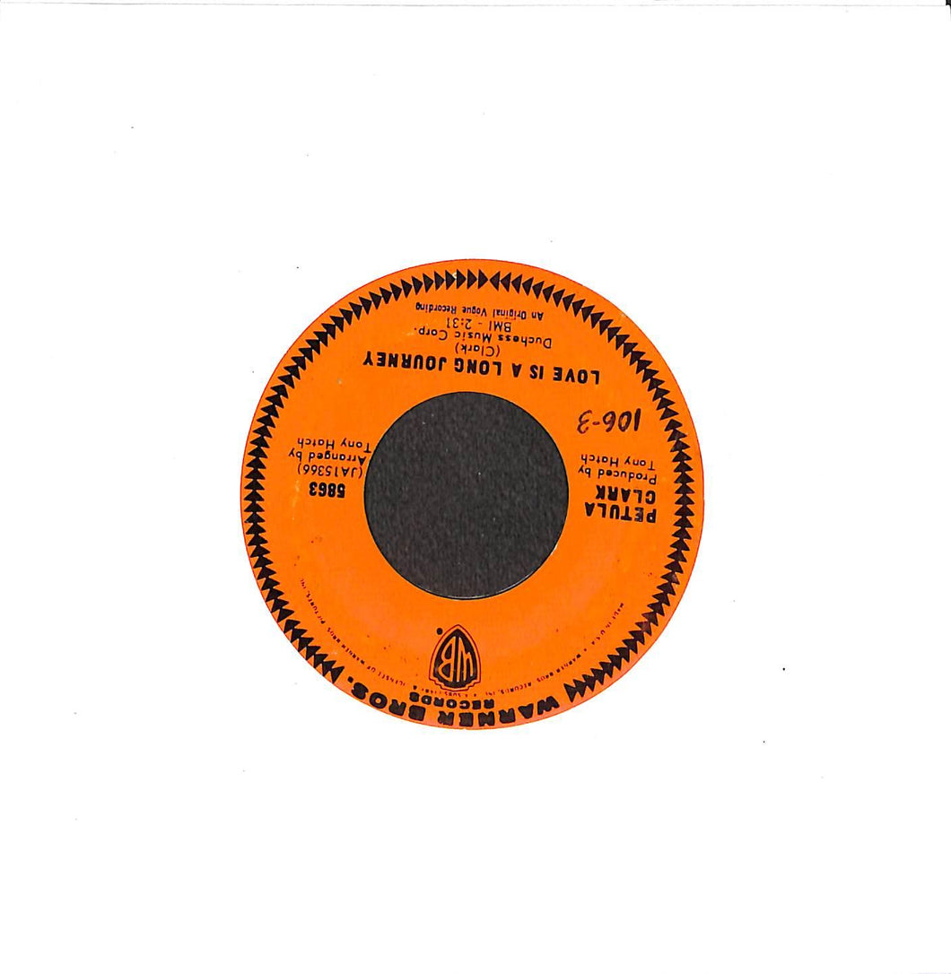 45 giri 7 '' -  Petula Clark - Who Am I / Love Is A Long Journey