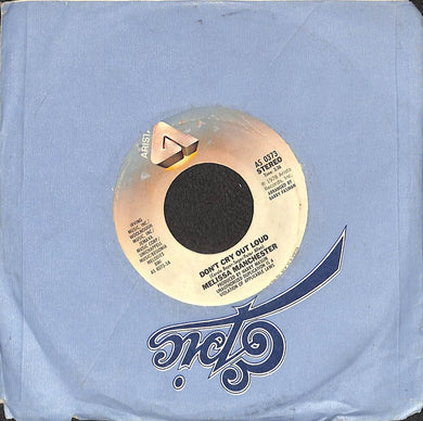 45 giri 7 '' -  Melissa Manchester - Don't Cry Out Loud / We Had This Time