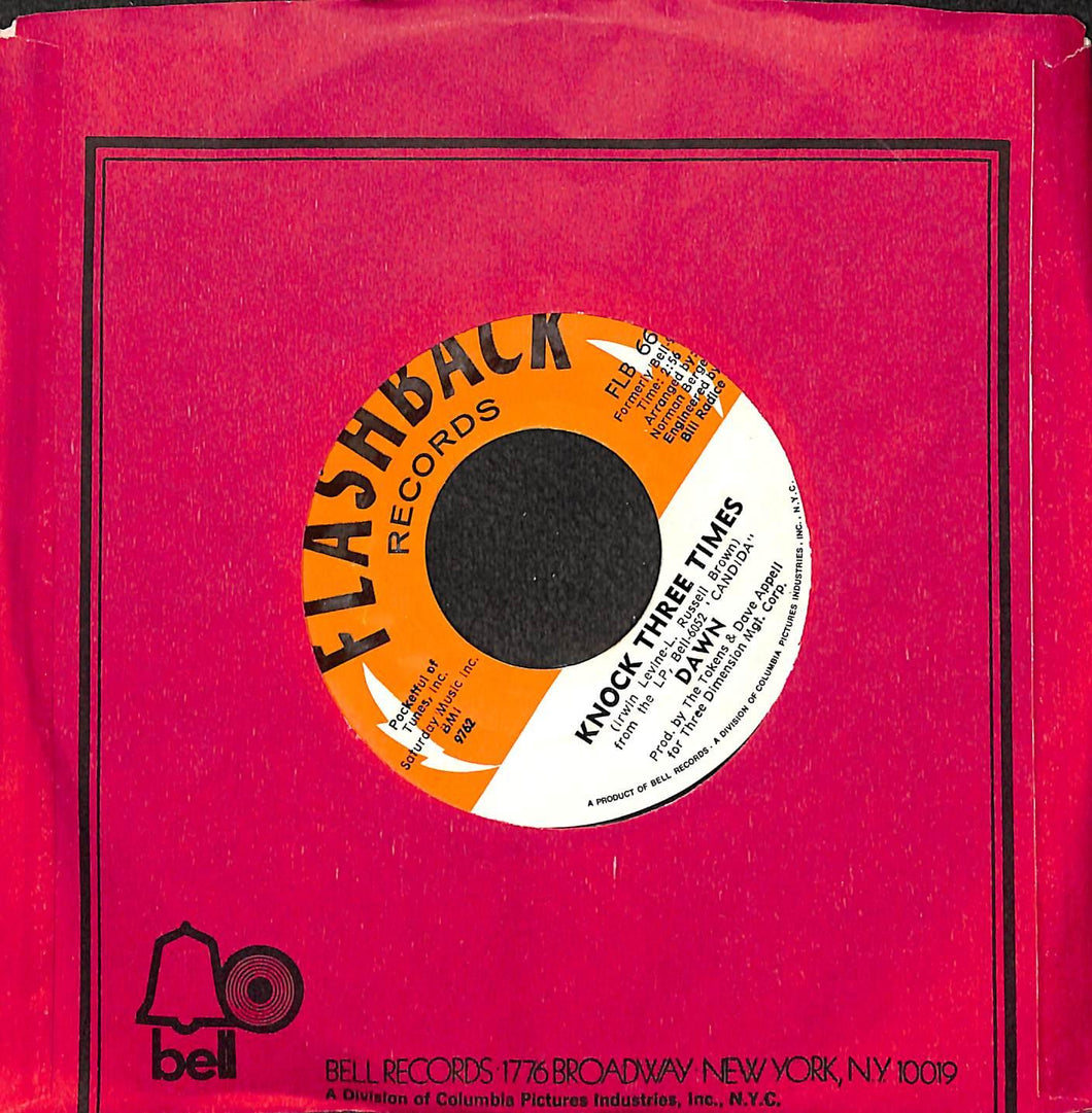45 giri 7 '' -  Dawn - Candida / Knock Three Times