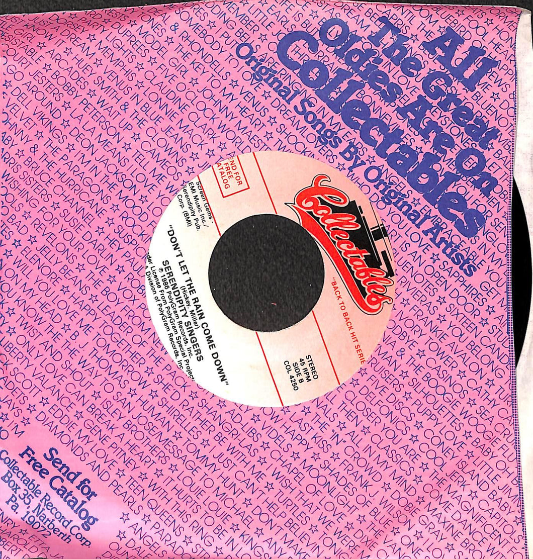 45 giri 7 '' -  Bobby Bloom, The Serendipity Singers - Montego Bay / Don't Let The Rain Come Down