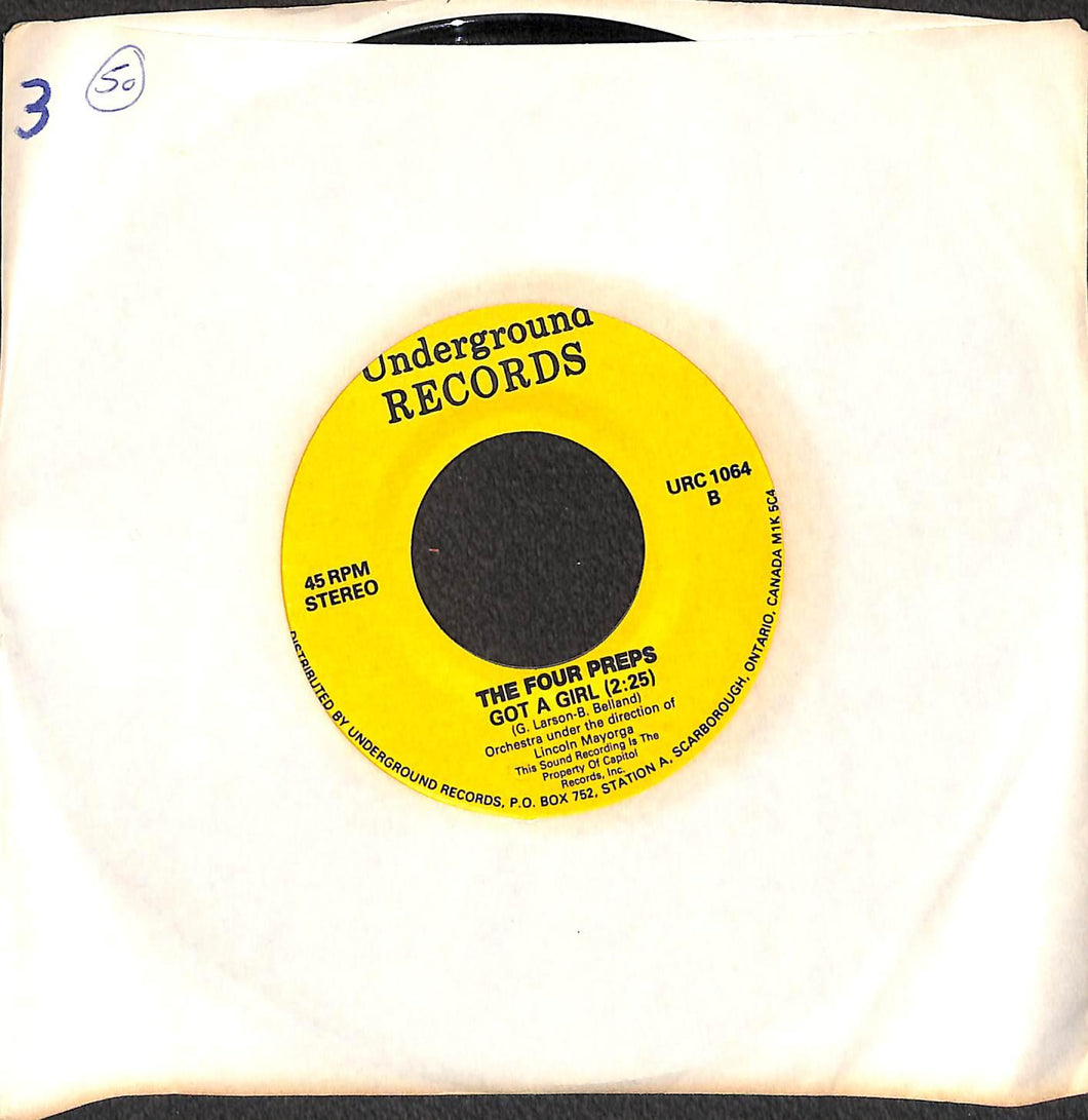 45 giri 7 '' -  The Four Preps - The Big Draft / Got A Girl
