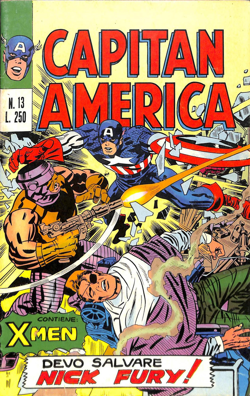 Fumetto - Capitan America N. 13 Corno